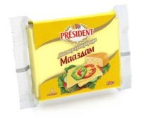Сыр плавленый ПРЕЗИДЕНТ МААСДАМ 40% ломтики п/у 150г