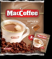 Кофе МАККОФЕ 3в1 карамель п/п 18г